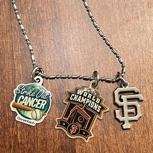 San Francisco Giants 2012 Baseball World Series Championship Necklace, MLB